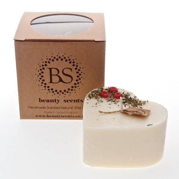 Scented Soy Wax Candle W Red Berries Raspberry 9x5cm - RUTHERFORD & Co