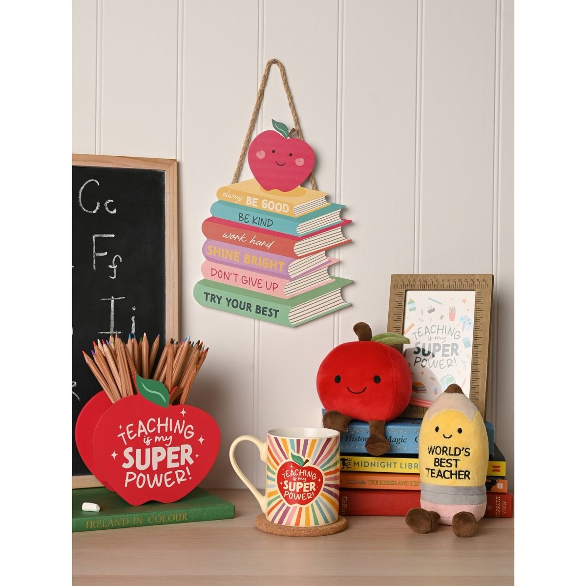 School Years Framed Plaque - Teaching Is My Super Power - RUTHERFORD & Co