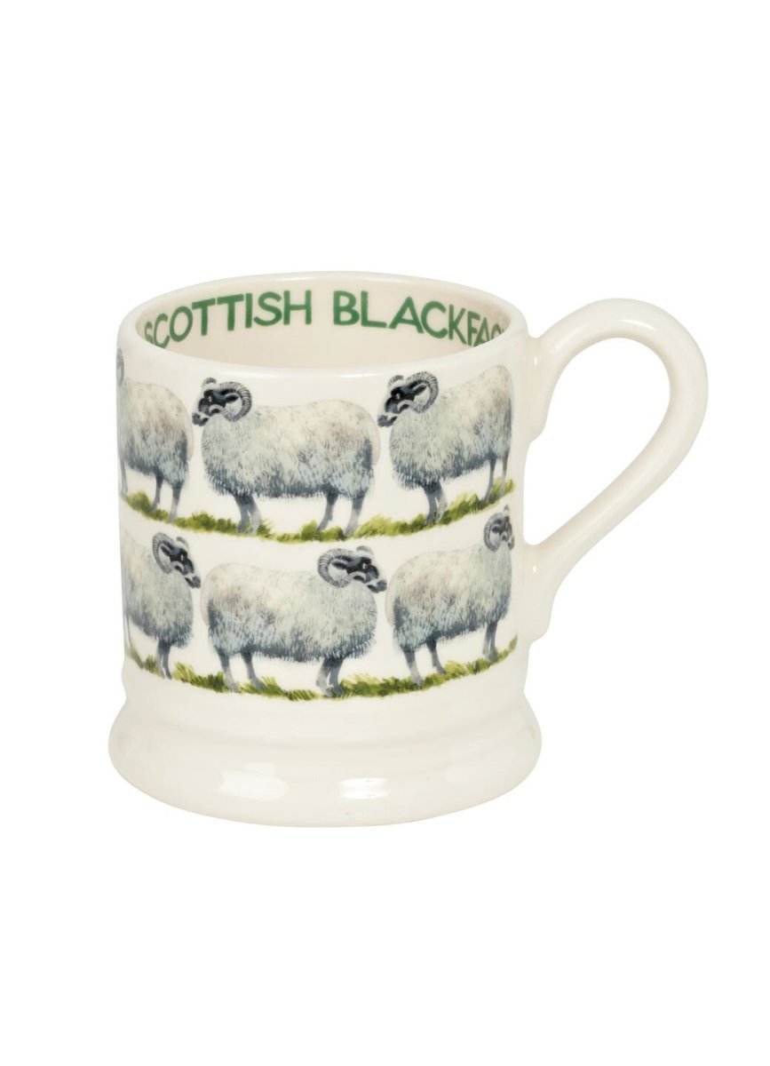 Scottish Blackface Sheep 1/2 Pint Mug - RUTHERFORD & Co