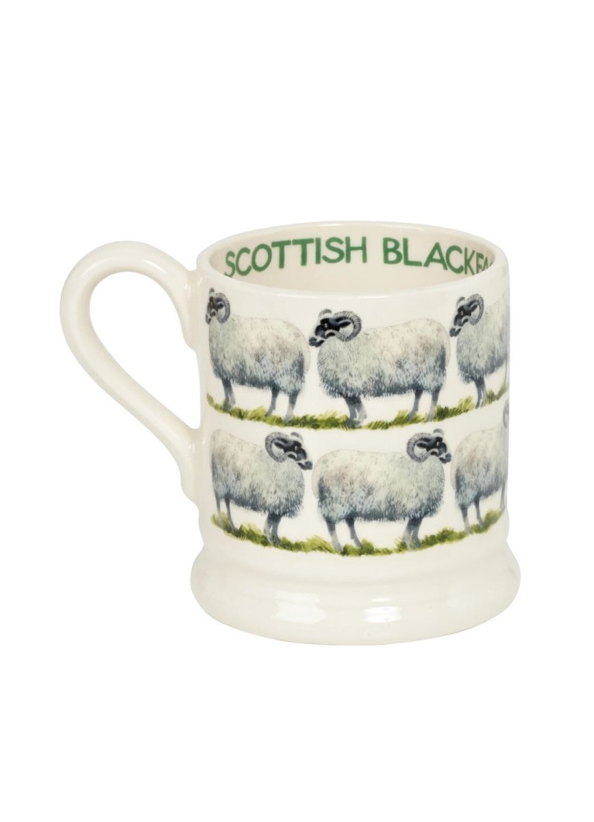 Scottish Blackface Sheep 1/2 Pint Mug - RUTHERFORD & Co