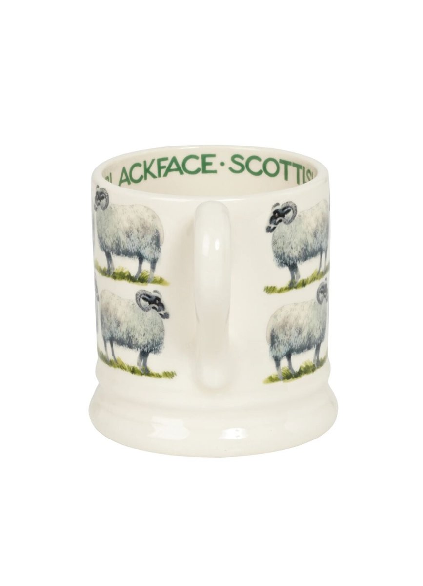 Scottish Blackface Sheep 1/2 Pint Mug - RUTHERFORD & Co