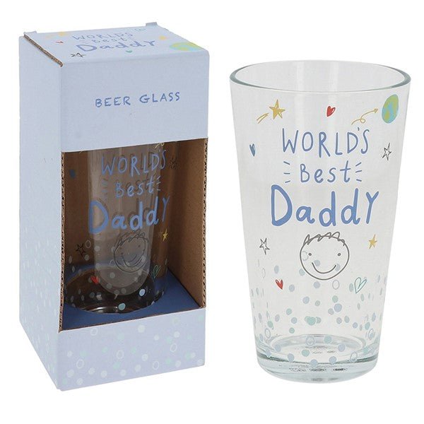 Scribbles Daddy Beer Glass - RUTHERFORD & Co