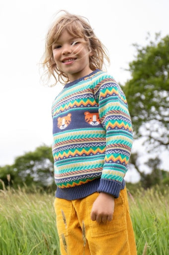 FOWEY FAIRISLE KNITTED JUMPER