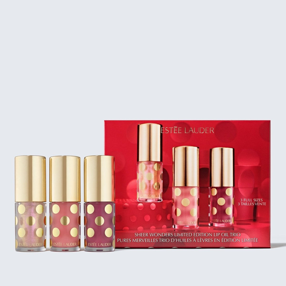 Sheer Wonders Holiday: Lip Oil Trio - RUTHERFORD & Co