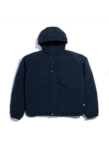 Shenley Wadded Jacket In True Navy - RUTHERFORD & Co