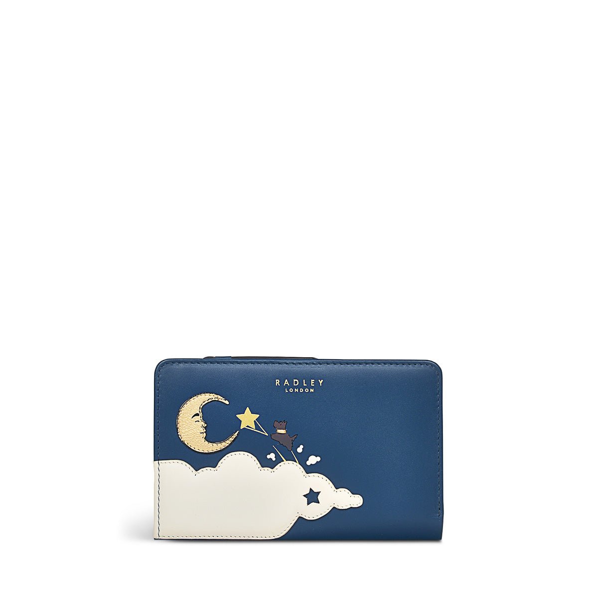 Shoot For The Moon Deepsea Medium Bifold Purse - RUTHERFORD & Co