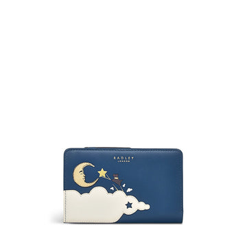 Shoot For The Moon Deepsea Medium Bifold Purse - RUTHERFORD & Co