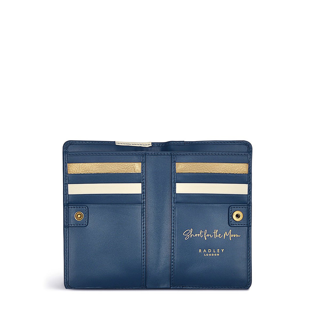 Shoot For The Moon Deepsea Medium Bifold Purse - RUTHERFORD & Co