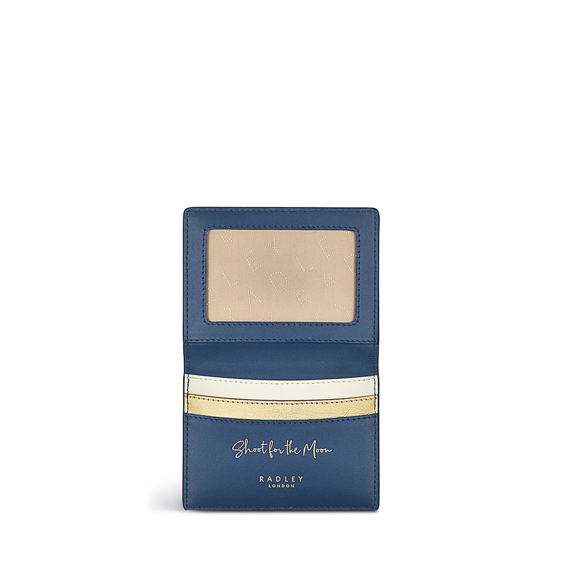 Shoot For The Moon Deepsea Small Cardholder - RUTHERFORD & Co