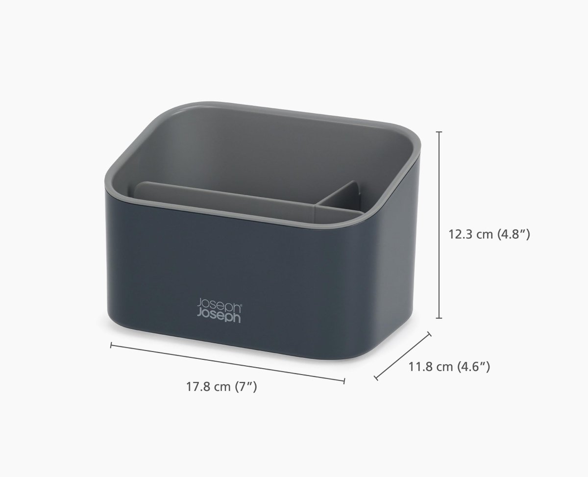 SinkStore™ Tiered Grey Sink Tidy - RUTHERFORD & Co