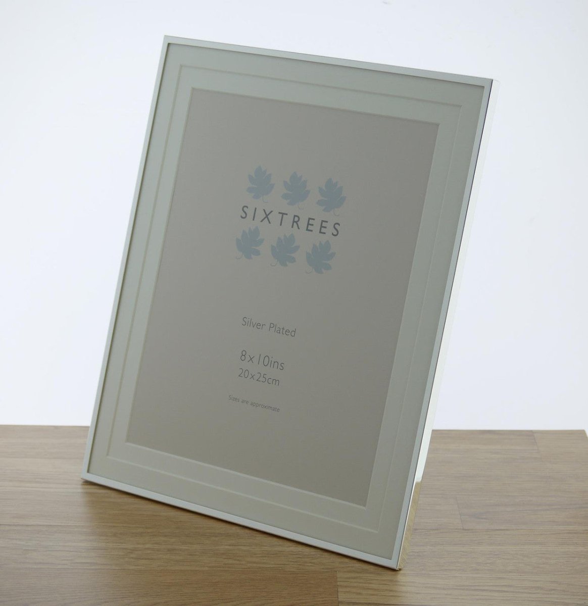 Sixtrees Park Lane Silver Plated 10x8 inch Photoframe - RUTHERFORD & Co