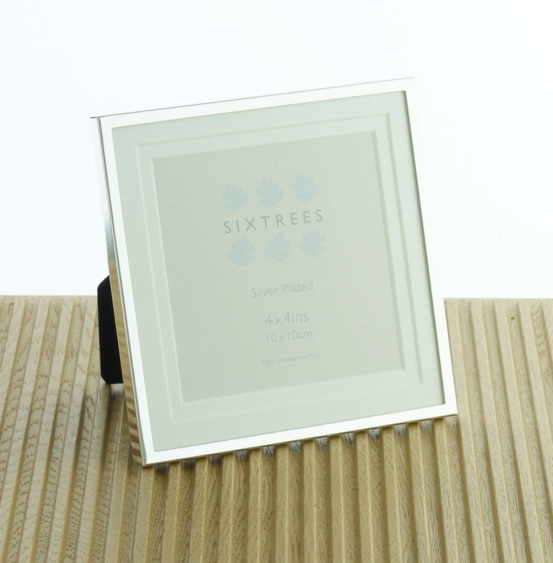 Sixtrees Park Lane Silver Plated 4x4 inch - RUTHERFORD & Co