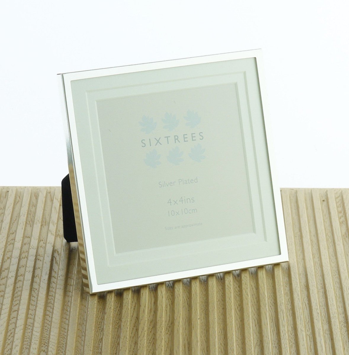 Sixtrees Park Lane Silver Plated 4x4 inch - RUTHERFORD & Co