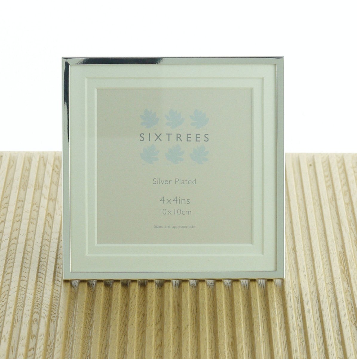 Sixtrees Park Lane Silver Plated 4x4 inch - RUTHERFORD & Co