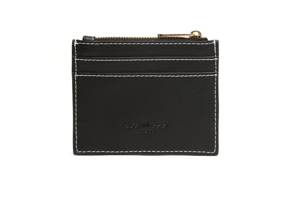 Sloane Coin - Card Purse/Black - RUTHERFORD & Co