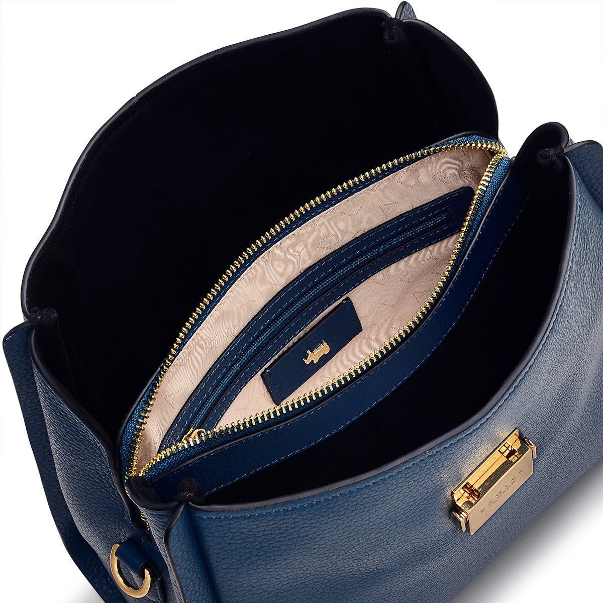 Sloane Street Deepsea Medium Ziptop Crossbody - RUTHERFORD & Co