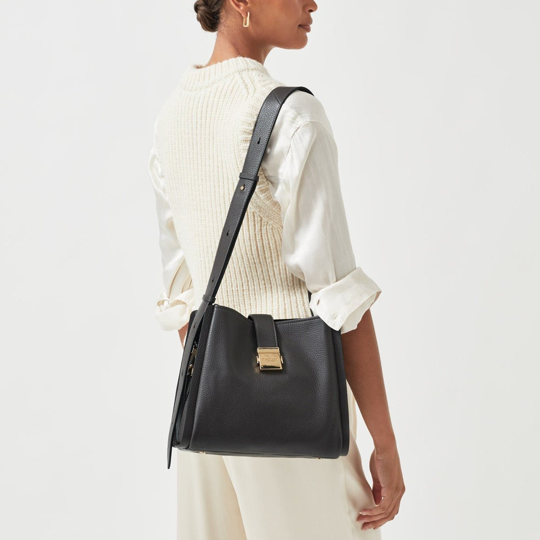 SLOANE STREET Medium Ziptop Crossbody - RUTHERFORD & Co