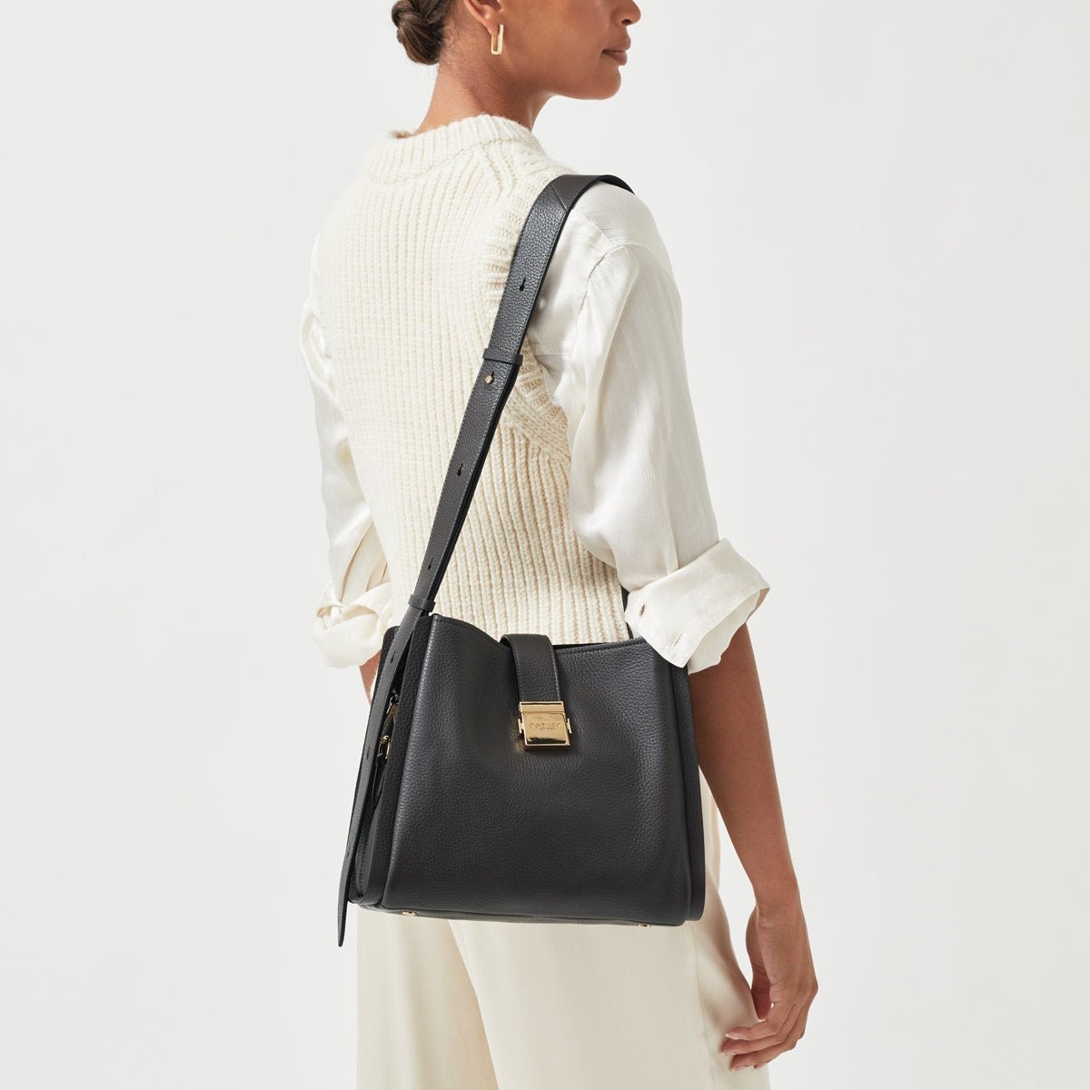 SLOANE STREET Medium Ziptop Crossbody - RUTHERFORD & Co