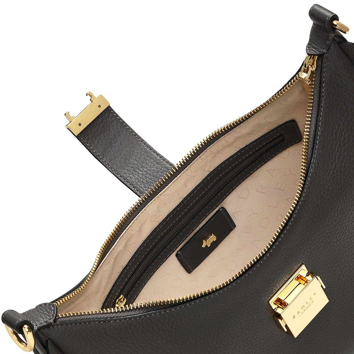 SLOANE STREET Medium Ziptop Shoulder - RUTHERFORD & Co