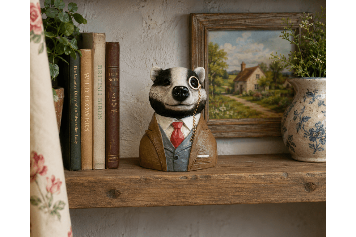 Small Badger Bust - RUTHERFORD & Co