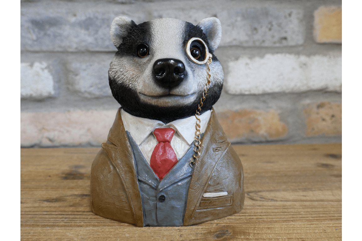 Small Badger Bust - RUTHERFORD & Co
