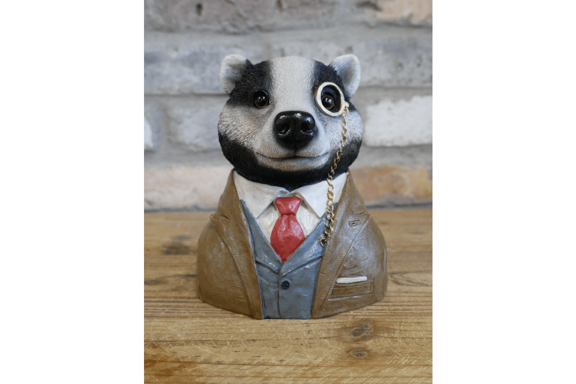 Small Badger Bust - RUTHERFORD & Co