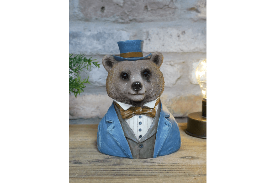 Small Bear Bust - RUTHERFORD & Co