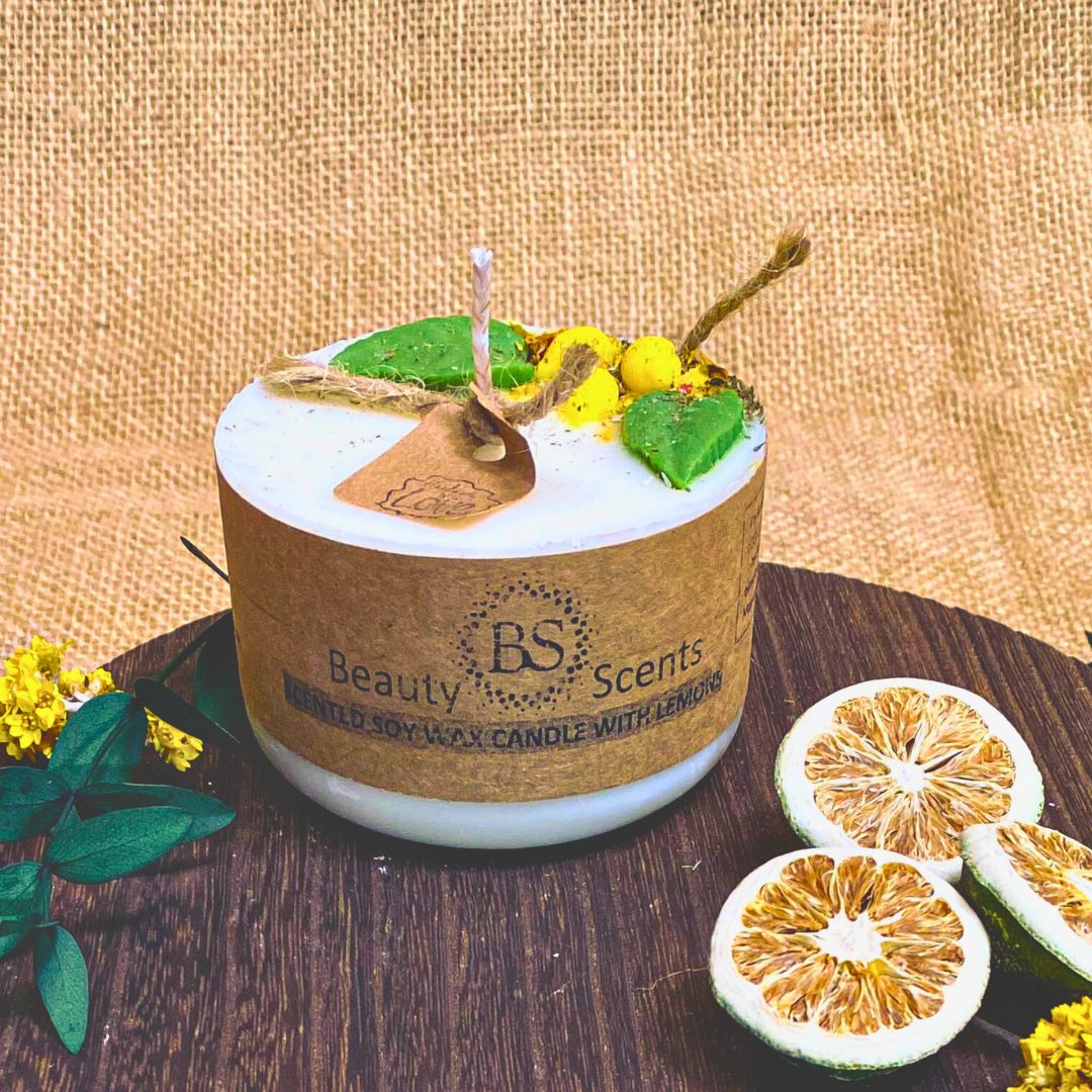 Small Candles With Lemon - RUTHERFORD & Co