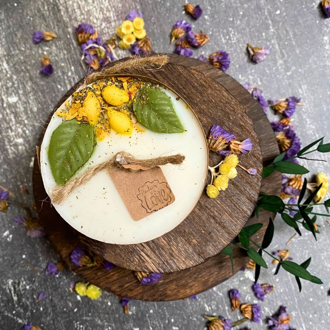 Small Candles With Lemon - RUTHERFORD & Co