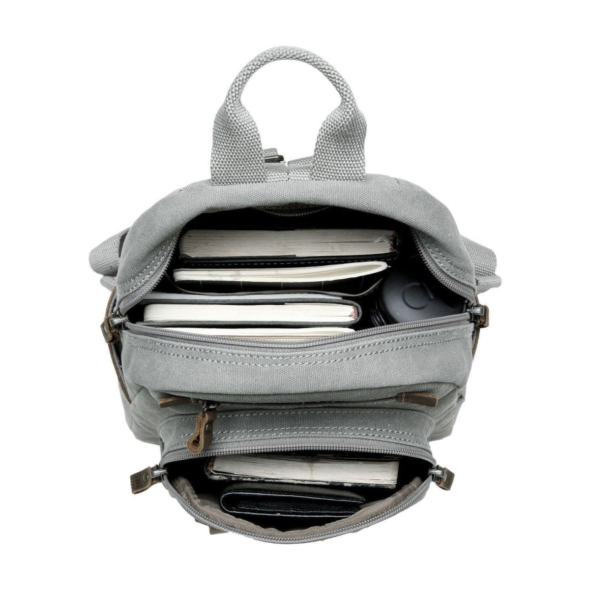 Small Canvas Backpack with Tablet Sleeve | TRP0255 - RUTHERFORD & Co