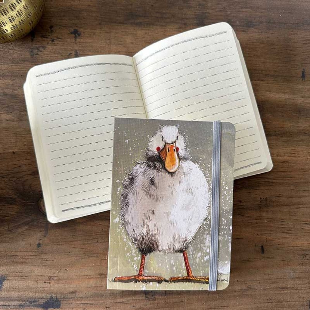 Small Chunky Notebook/Feathers - RUTHERFORD & Co