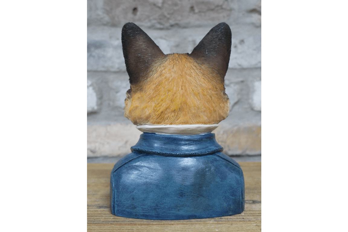Small Fox Bust - RUTHERFORD & Co