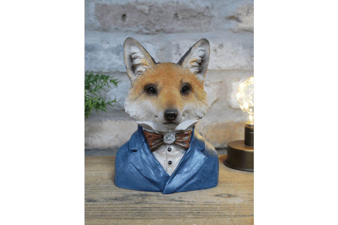 Small Fox Bust - RUTHERFORD & Co