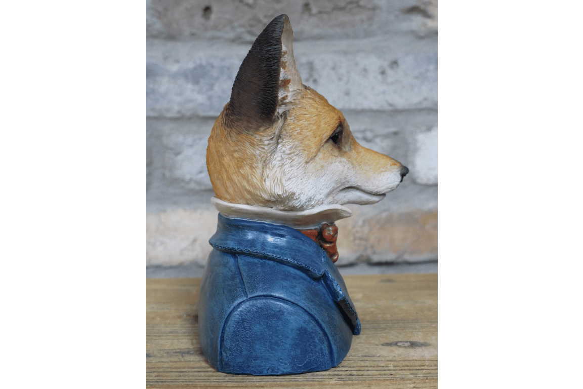 Small Fox Bust - RUTHERFORD & Co
