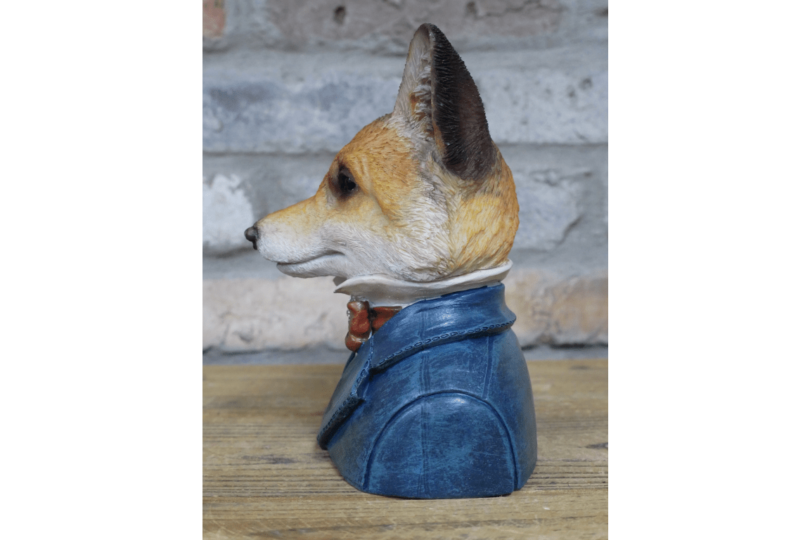Small Fox Bust - RUTHERFORD & Co