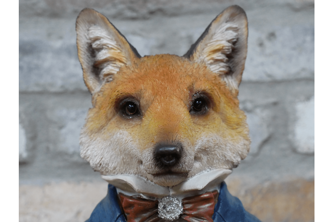 Small Fox Bust - RUTHERFORD & Co
