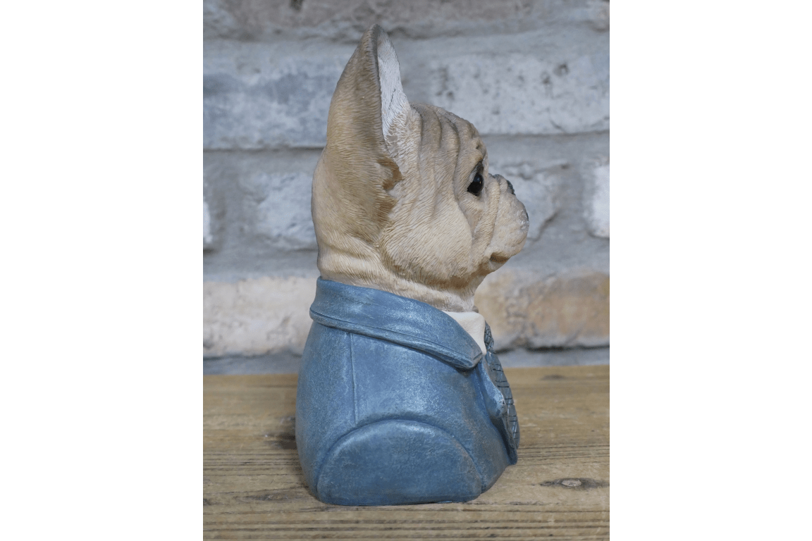 Small Frenchie Dog Bust - RUTHERFORD & Co