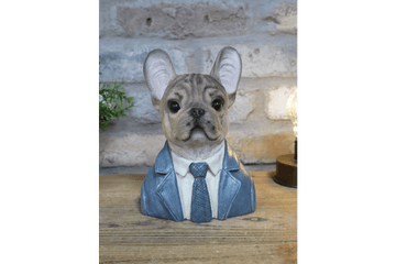 Small Frenchie Dog Bust - RUTHERFORD & Co