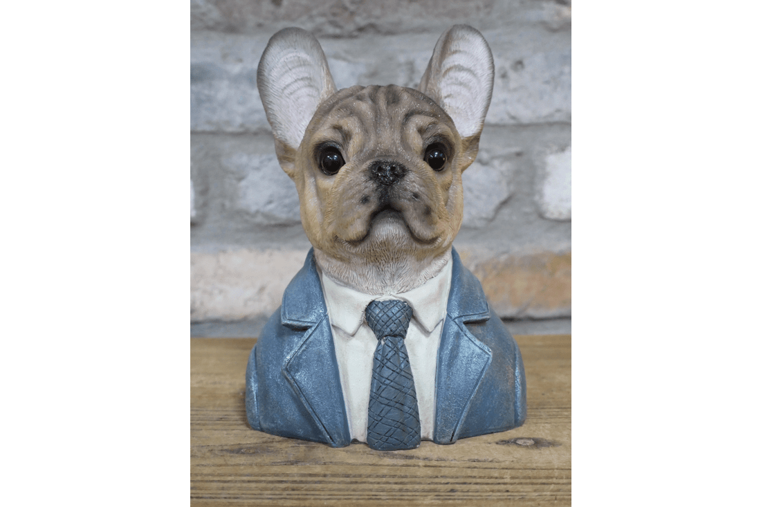 Small Frenchie Dog Bust - RUTHERFORD & Co