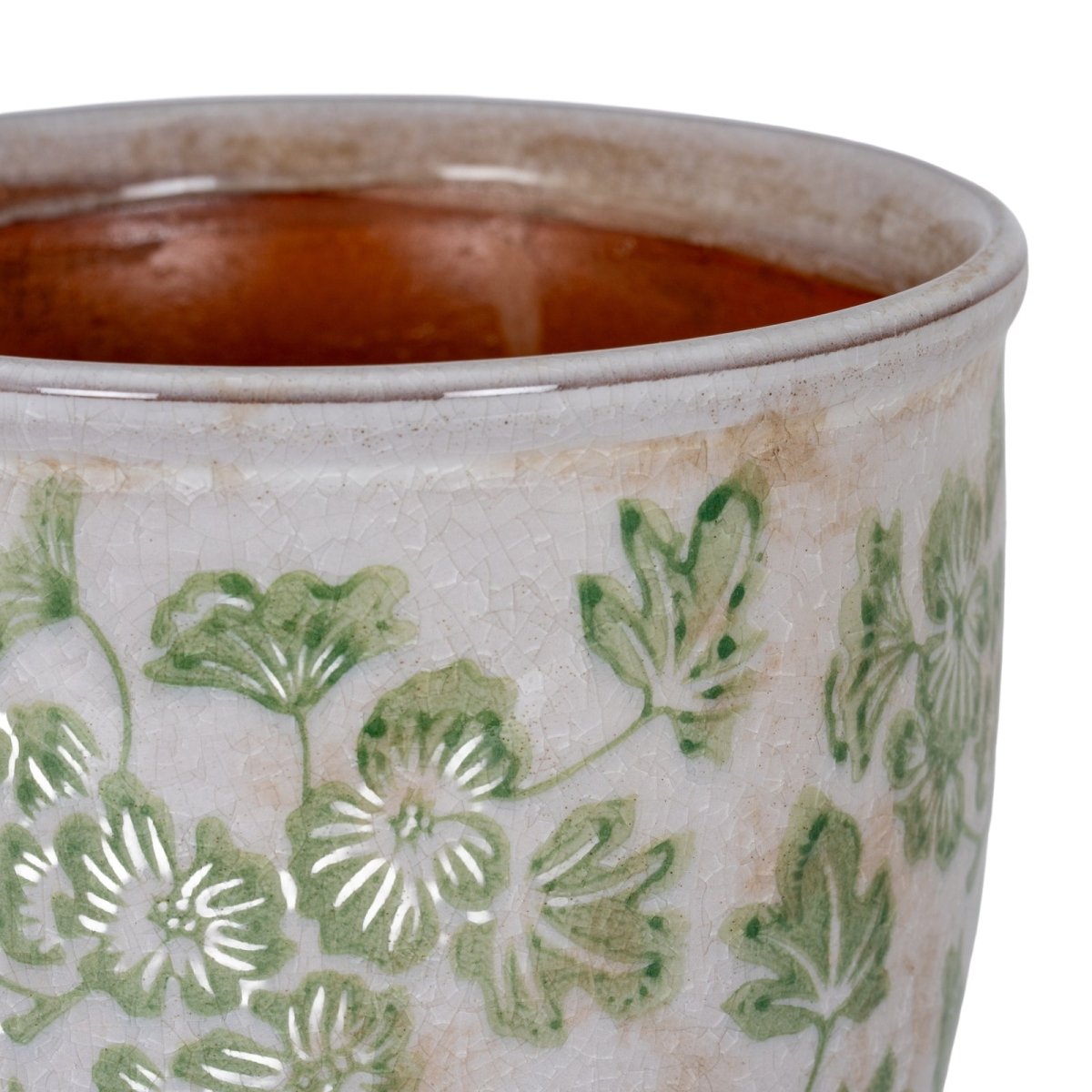 Small Green Clover Planter Pot - RUTHERFORD & Co