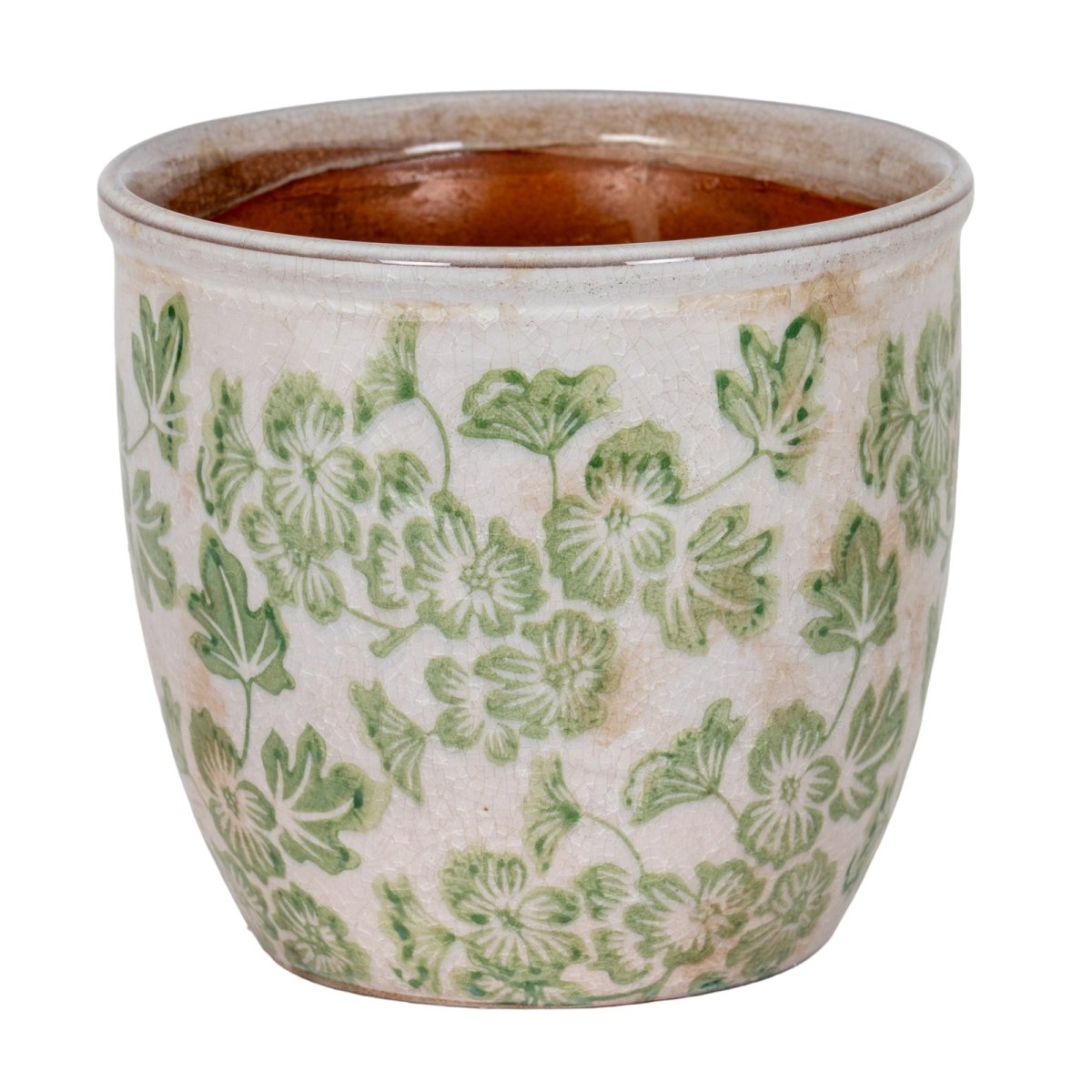 Small Green Clover Planter Pot - RUTHERFORD & Co