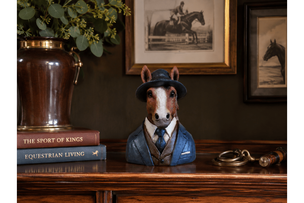 Small Horse Bust - RUTHERFORD & Co