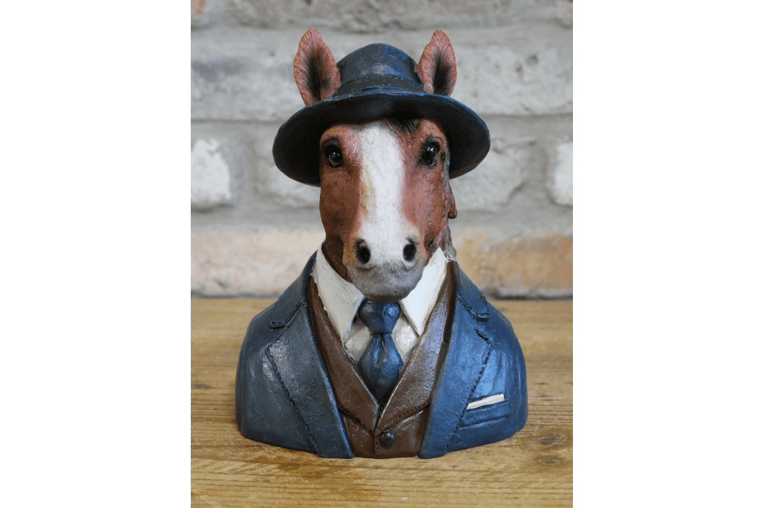 Small Horse Bust - RUTHERFORD & Co