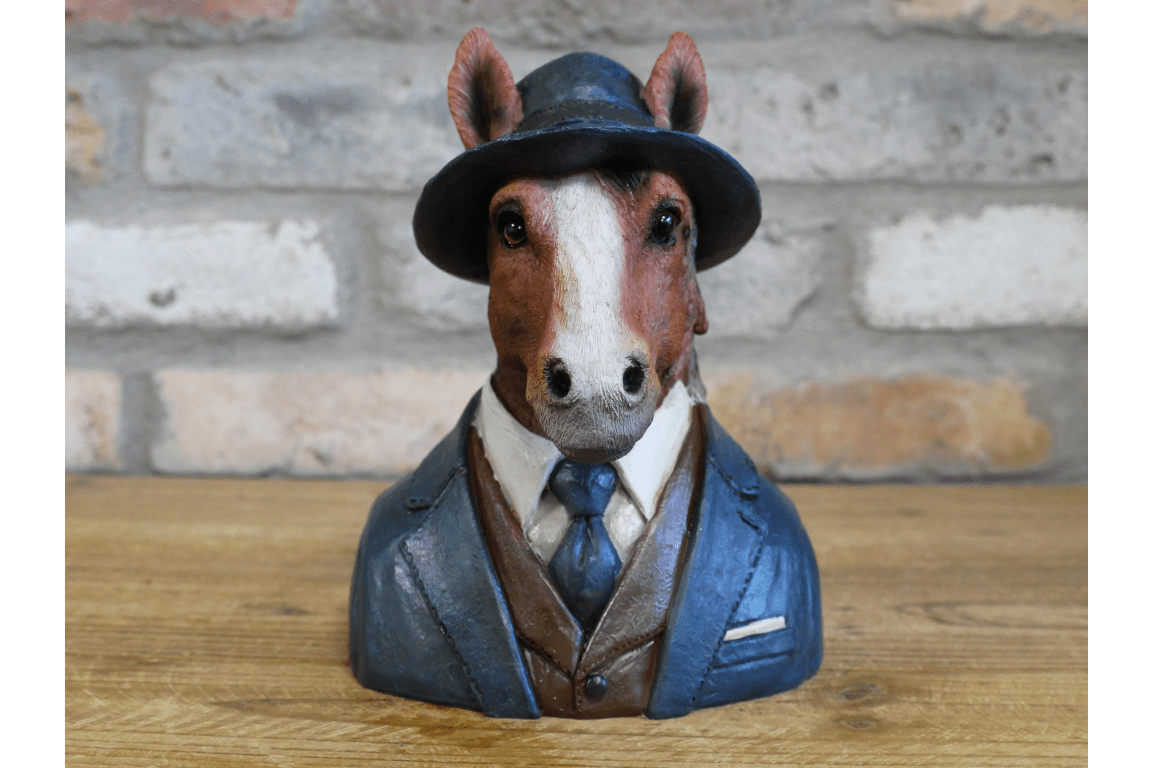 Small Horse Bust - RUTHERFORD & Co