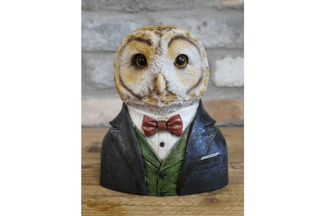 Small Owl Bust - RUTHERFORD & Co