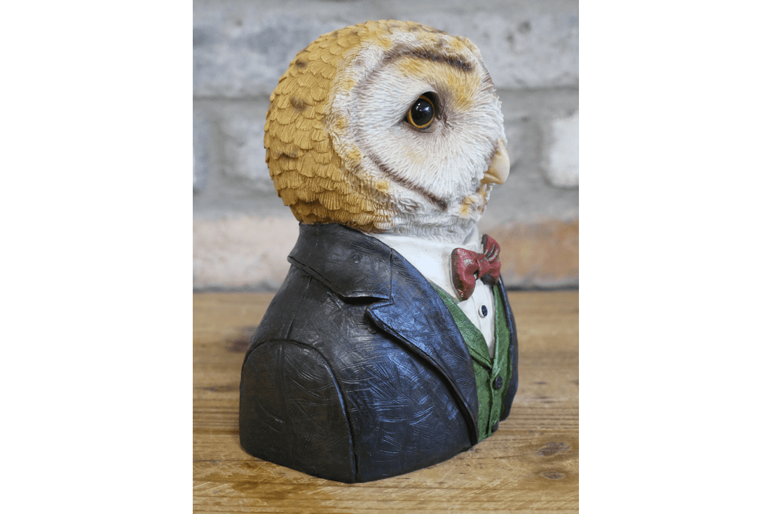 Small Owl Bust - RUTHERFORD & Co
