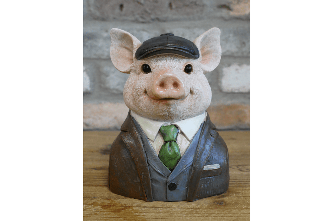 Small Pig Bust - RUTHERFORD & Co