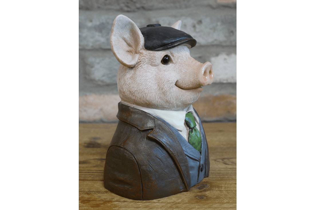 Small Pig Bust - RUTHERFORD & Co