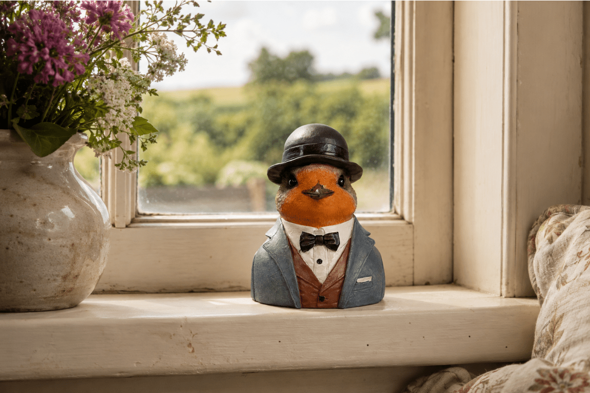 Small Robin Bust - RUTHERFORD & Co