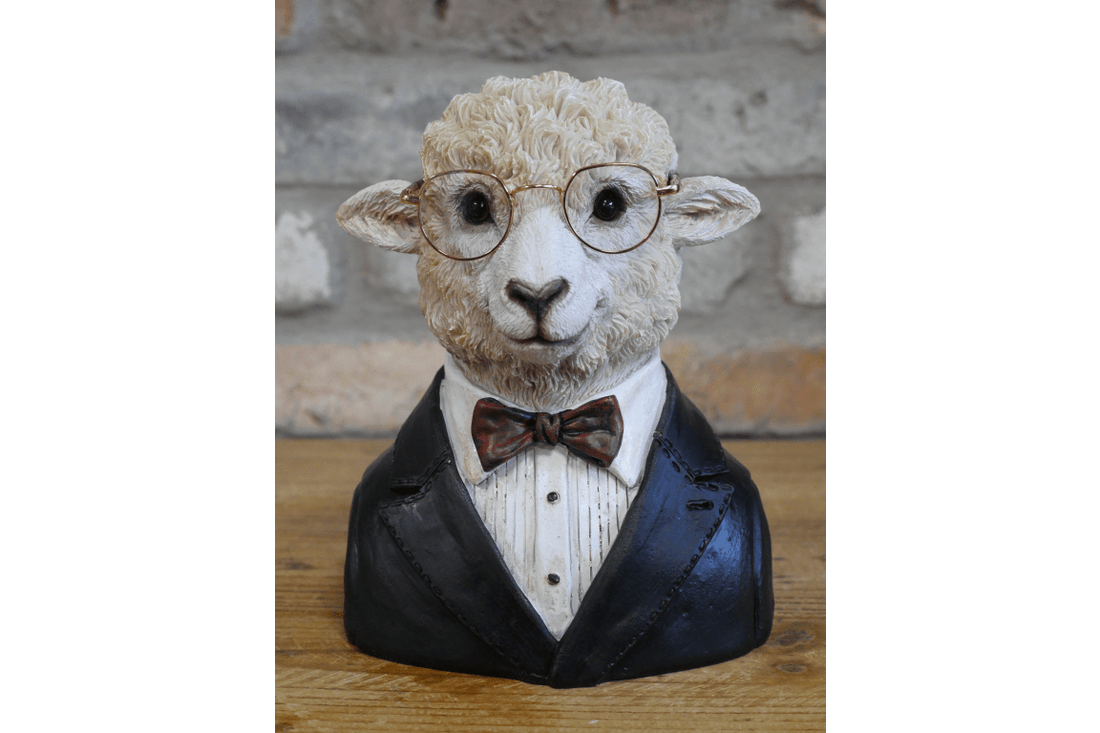 Small Sheep Bust - RUTHERFORD & Co